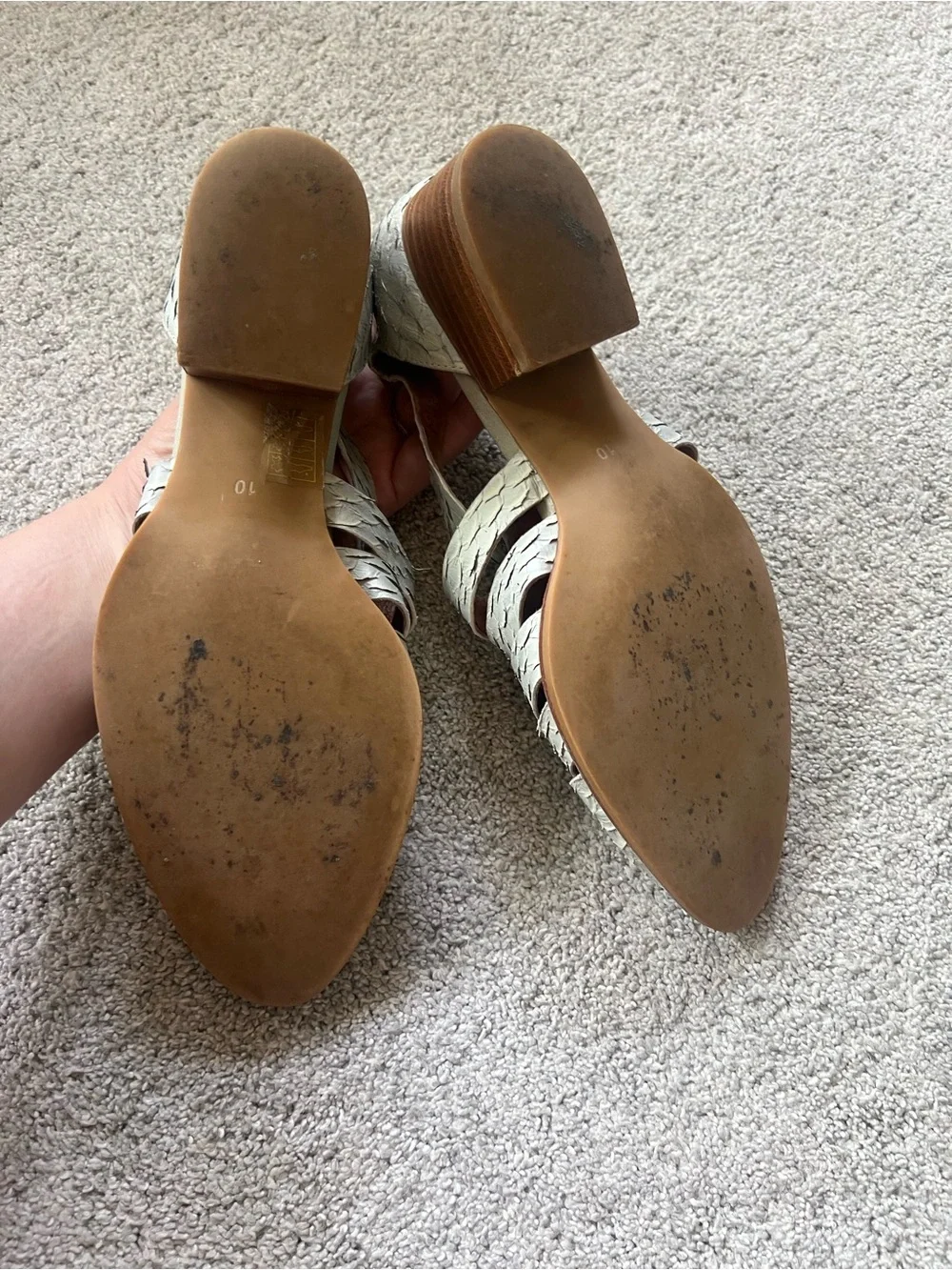 Jeffrey Campbell Handmade Ibiza Last Fontane Size 10 Sandal Bootie